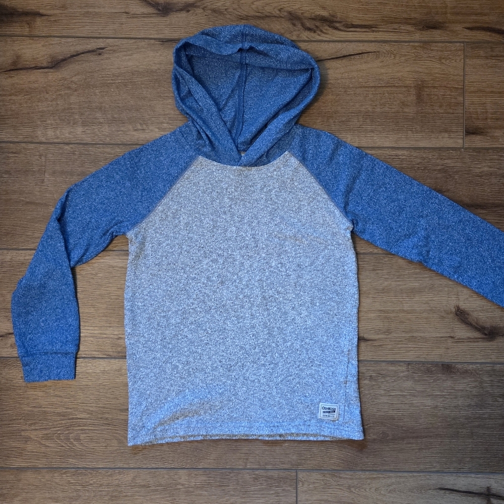 OshKosh B'gosh Blue and Gray Kids Hoodie